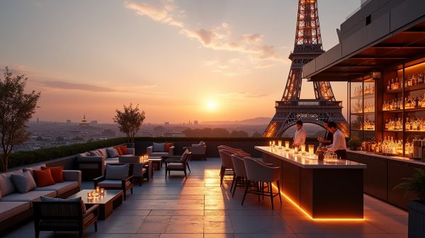 Top 10 rooftops à Paris pour une soirée entreprise réussie